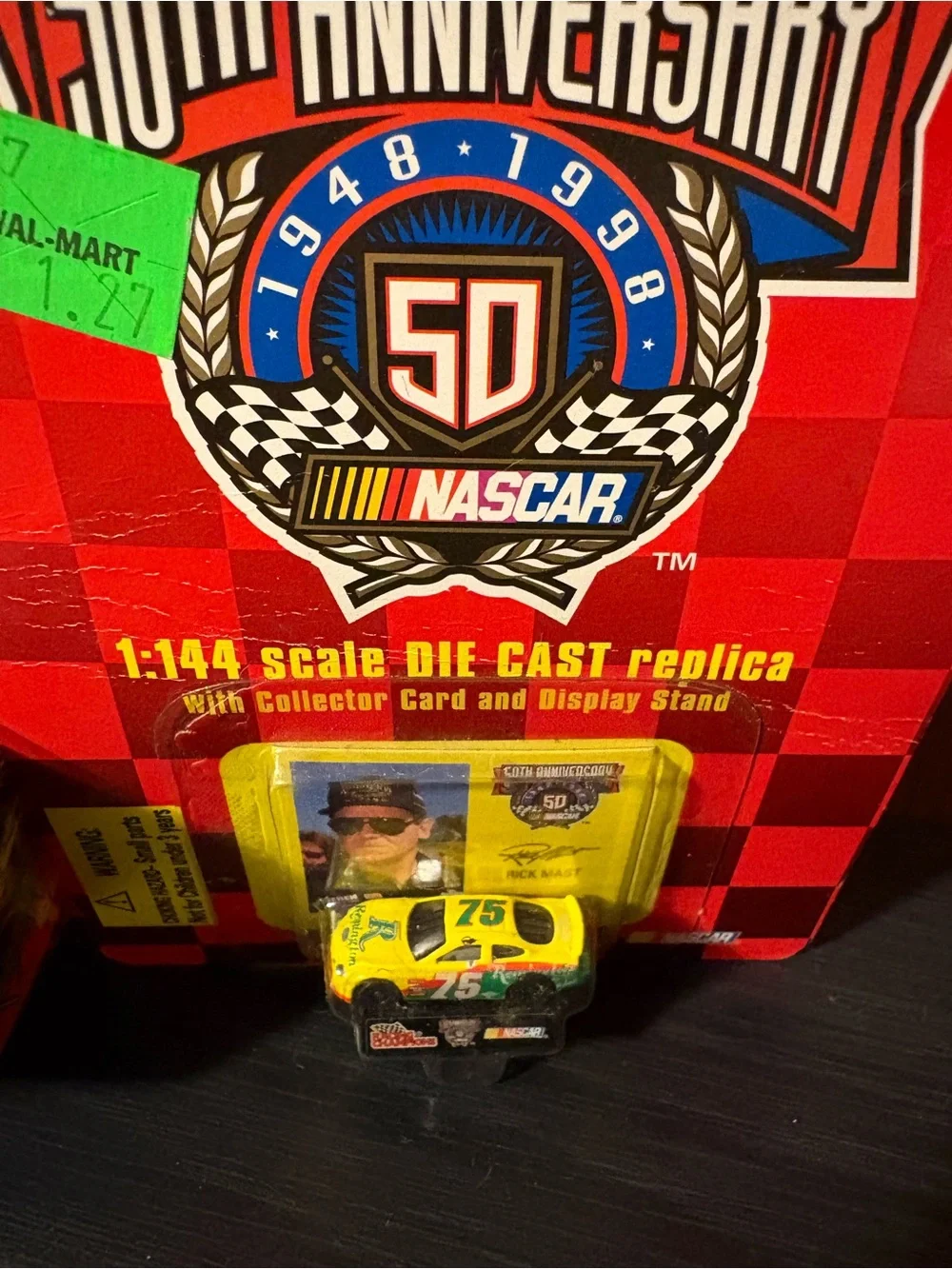 3pc Rick Mast Toy Cars - Yellow/camo